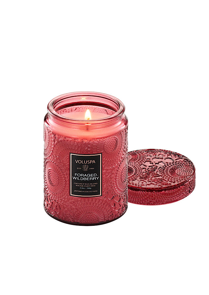 VOLUSPA Small Jar Candle Foraged Wildberry