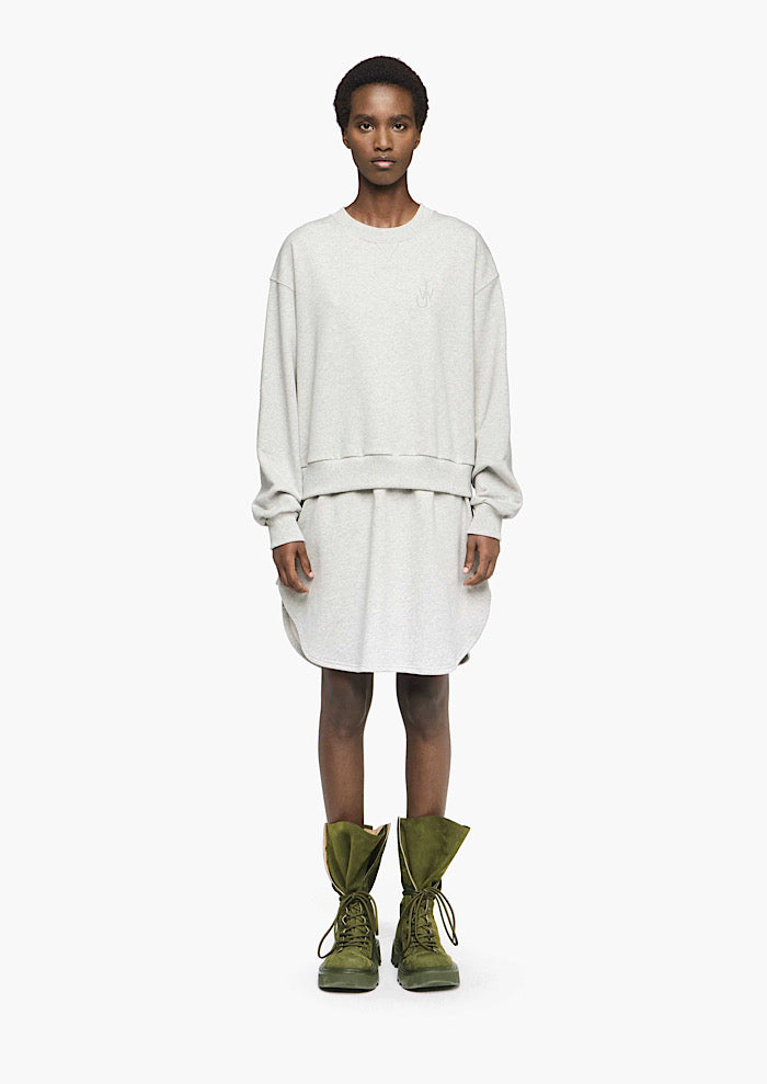 JW ANDERSON Layered Sweatshirt Dress