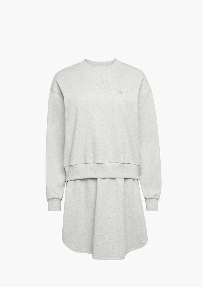 JW ANDERSON Layered Sweatshirt Dress