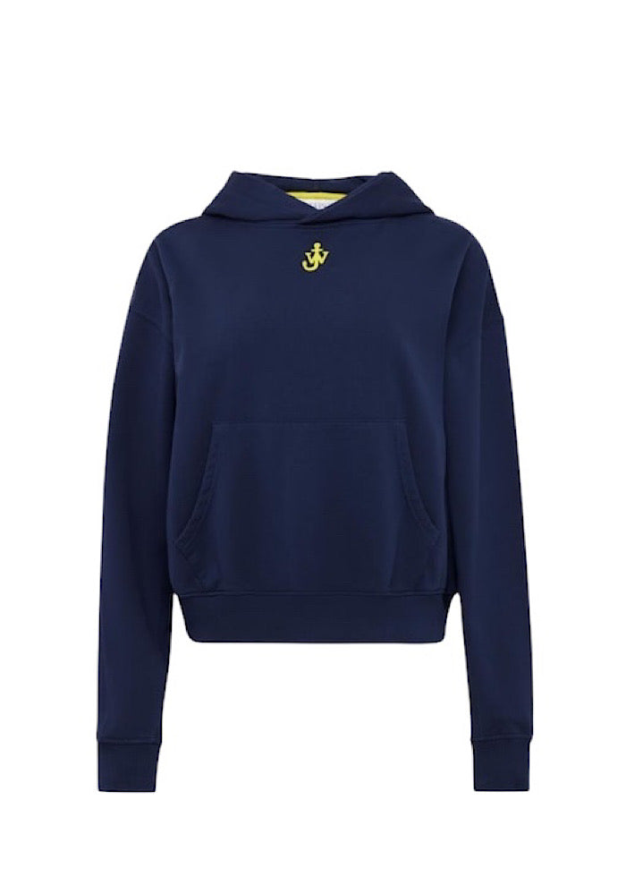 JW ANDERSON Cropped Anchor Hoodie