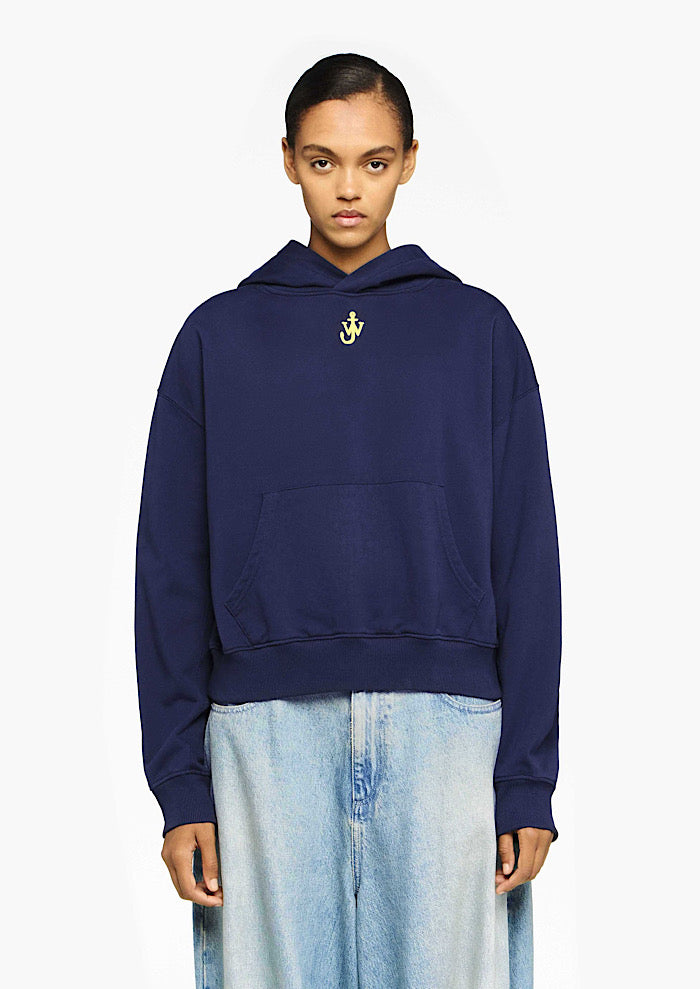 JW ANDERSON Cropped Anchor Hoodie