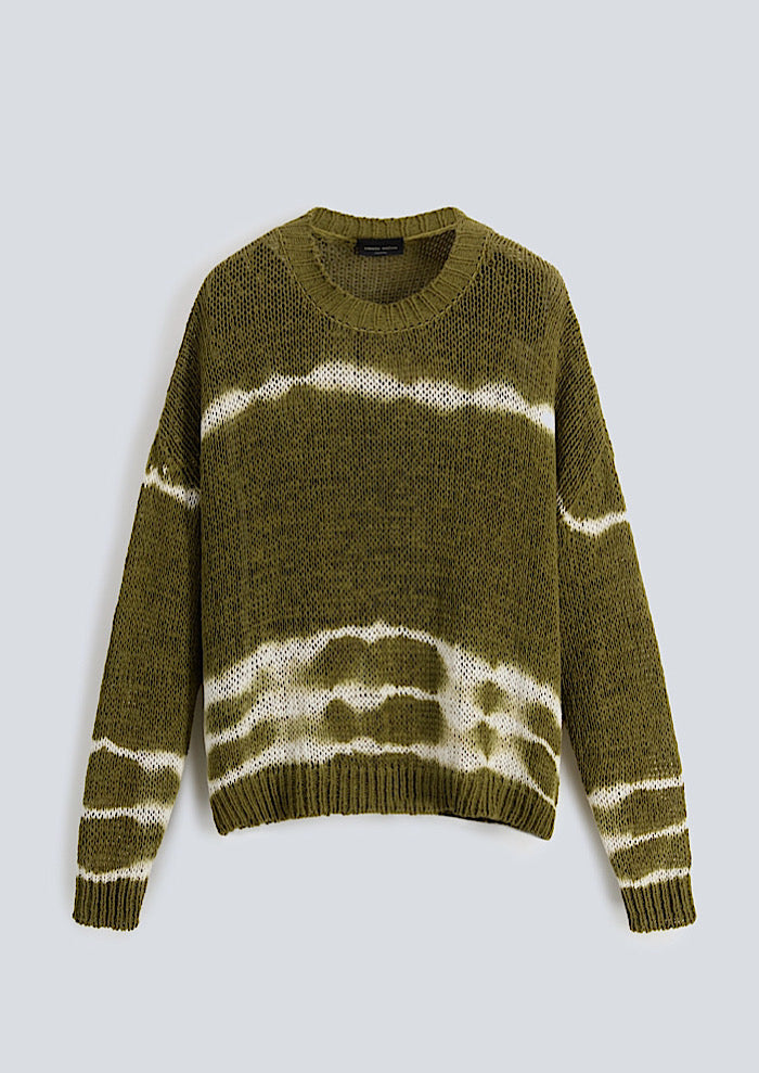 ROBERTO COLLINA Tye-Dye Pullover