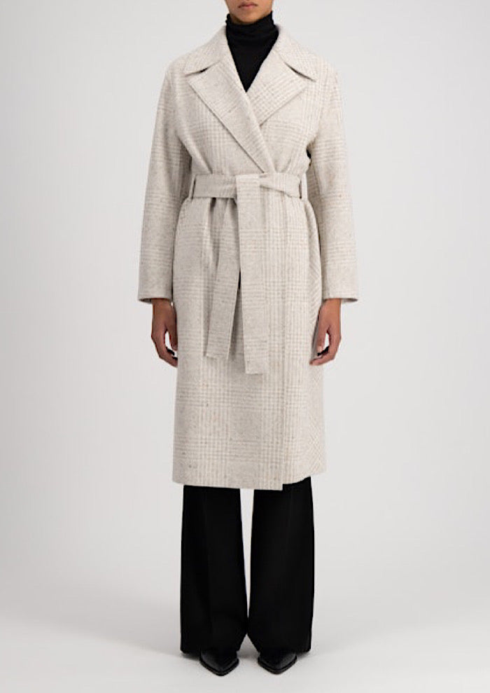 HARRIS WHARF Belted Coat