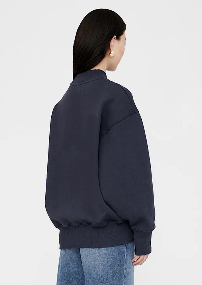 ANINE BING Bradie Sweatshirt Bing Navy