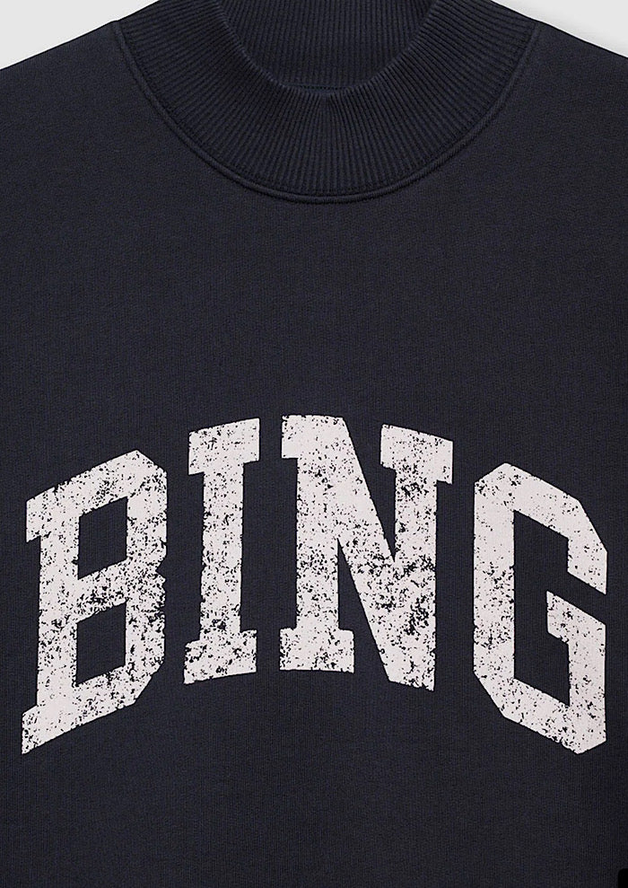 ANINE BING Bradie Sweatshirt Bing Navy